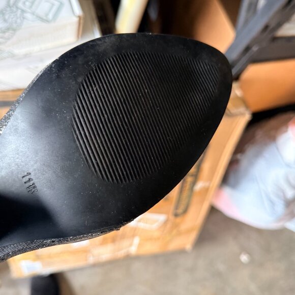 Torrid Shimmering Silver Heeled Boots - Picture 8 of 11